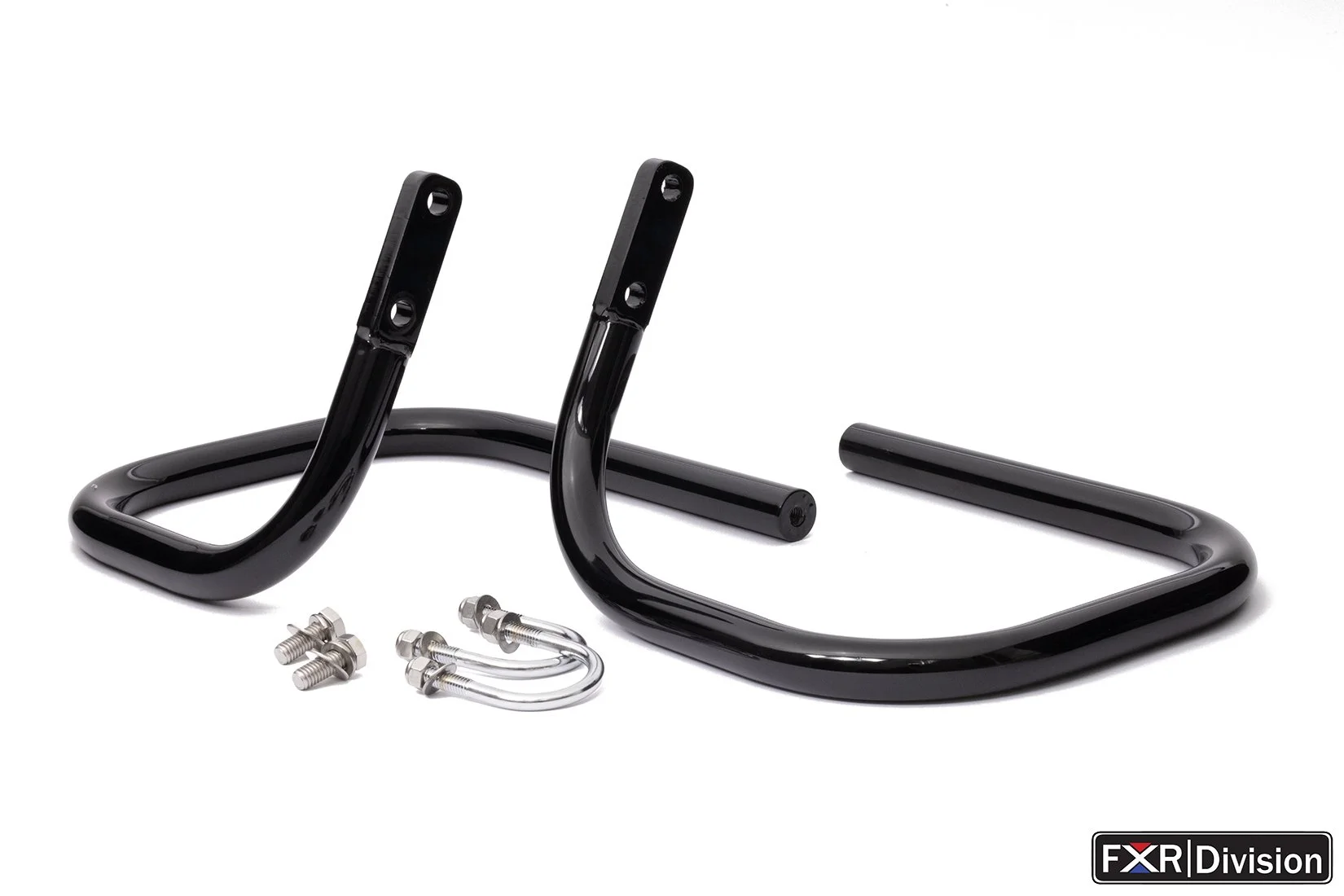 ハーレーFXRT.レッグガード FXR Division FXRT / FXRD Bag FRONT Saddlebag Crash Guard — FXR